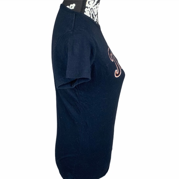 Detroit Tigers Tee Short Sleeve Fitted Navy Blue - Picture 5 of 8